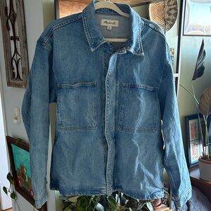 Madewell Men's Light Blue Denim Jacket